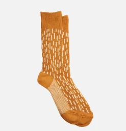 ROTOTO Chaussettes Raindrop Yellow<Homme Chaussettes
