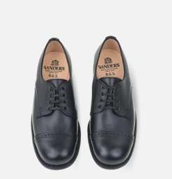 SANDERS Chaussures B.G.S Punched Cap Derby<Homme Chaussures