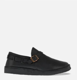 YOGI FOOTWEAR Chaussures Corso Buckle Monk Black<Homme Autres|Mocassins