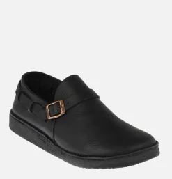 YOGI FOOTWEAR Chaussures Corso Buckle Monk Black<Homme Autres|Mocassins