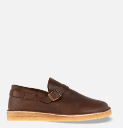 YOGI FOOTWEAR Chaussures Corso Buckle Monk Brown<Homme Autres|Mocassins