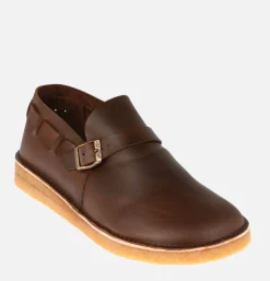 YOGI FOOTWEAR Chaussures Corso Buckle Monk Brown<Homme Autres|Mocassins