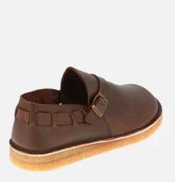 YOGI FOOTWEAR Chaussures Corso Buckle Monk Brown<Homme Autres|Mocassins