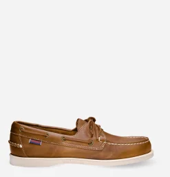 SEBAGO Chaussures Docksides Brownwhite<Homme Autres|Mocassins