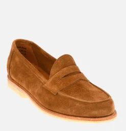 SANDERS Chaussures Edwin Loafer Tobacco<Homme Mocassins