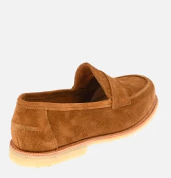 SANDERS Chaussures Edwin Loafer Tobacco<Homme Mocassins