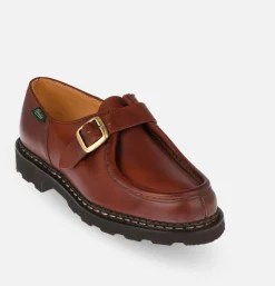 PARABOOT Chaussures Michael Bride Lis Marron<Homme Chaussures