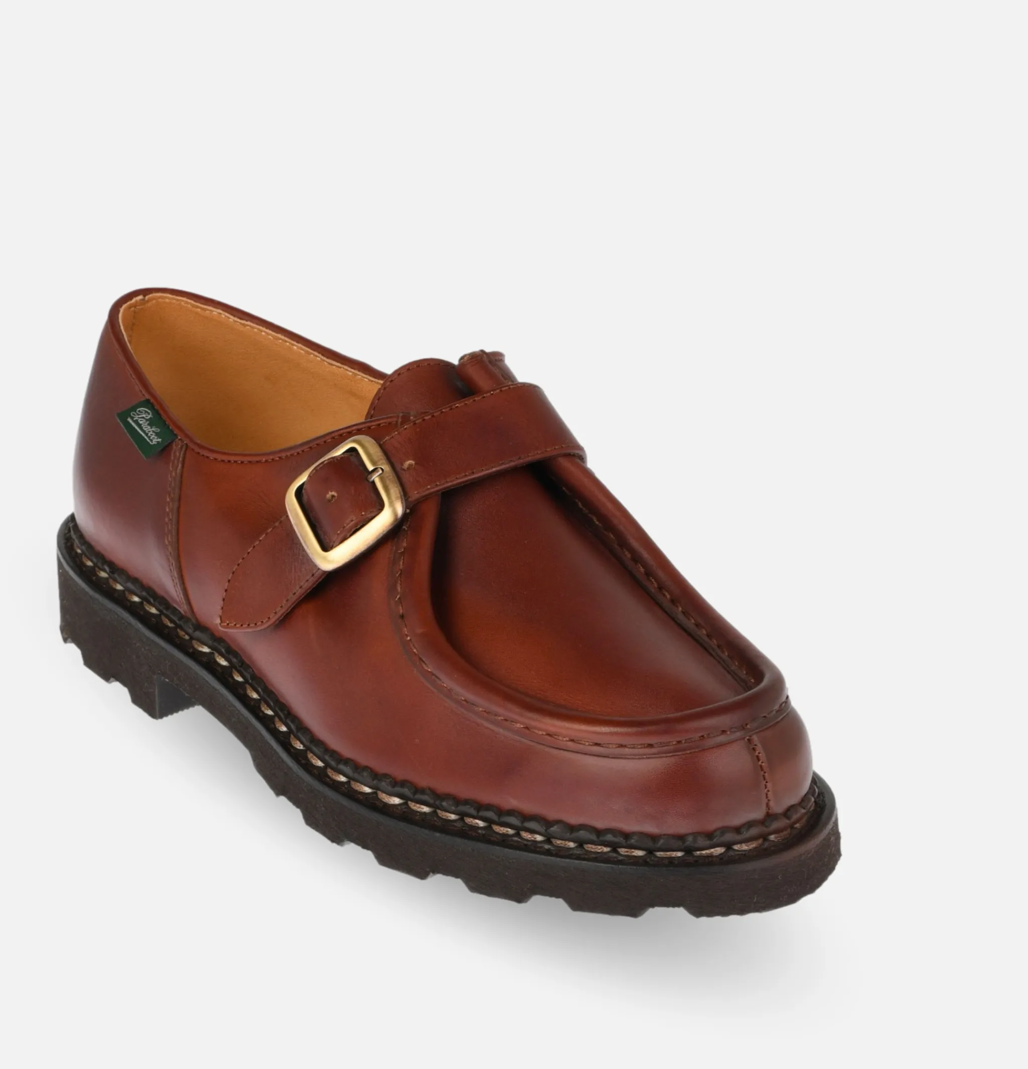 PARABOOT Chaussures Michael Bride Lis Marron<Homme Chaussures