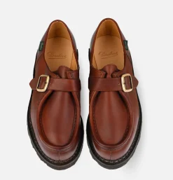 PARABOOT Chaussures Michael Bride Lis Marron<Homme Chaussures