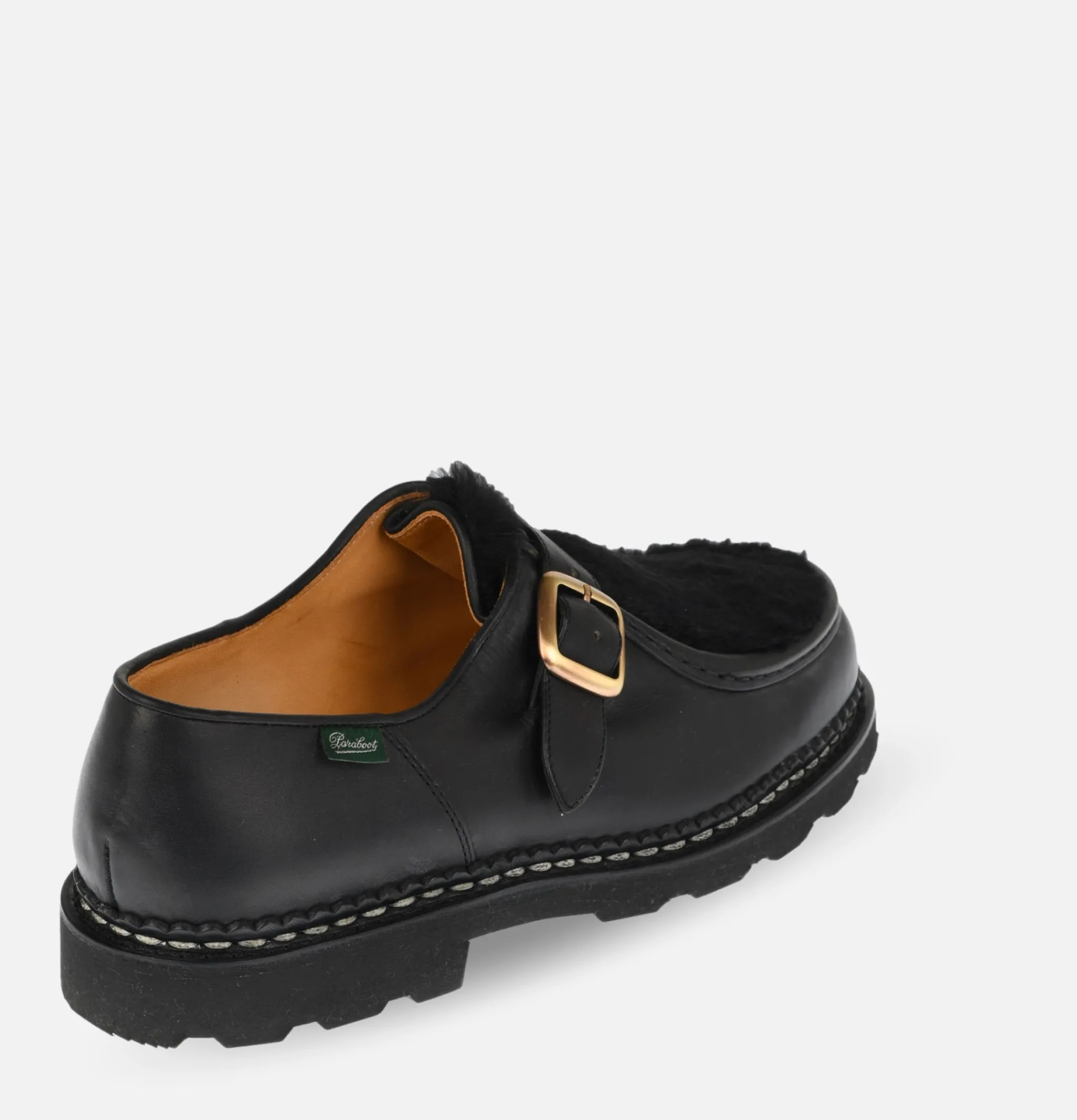 PARABOOT Chaussures Michael Bride Lis Noir Lapin<Homme Chaussures