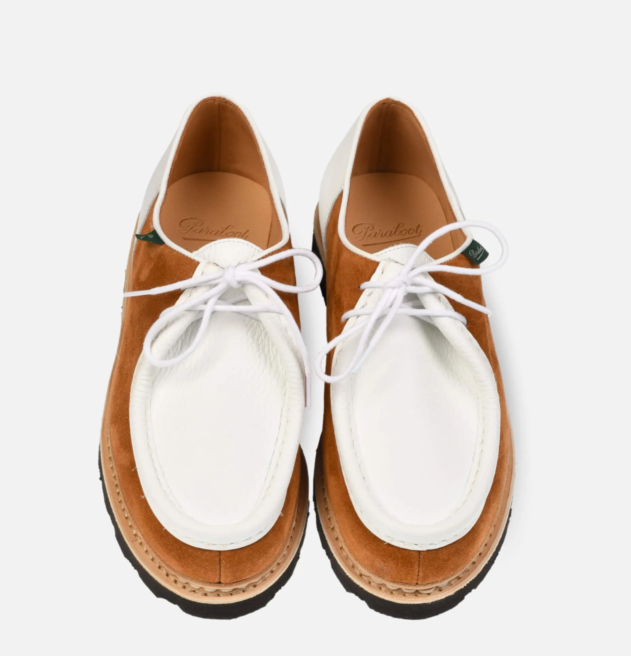 PARABOOT Chaussures Michael Marche Blanc Whisky<Homme Chaussures