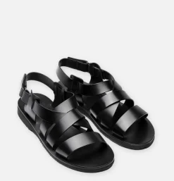 PARABOOT Chaussures Noumea Noire<Homme Sandales