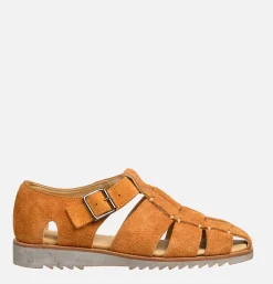 PARABOOT Chaussures Pacific Velours Miel<Homme Sandales
