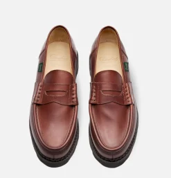 PARABOOT Chaussures Reims Marron<Homme Mocassins