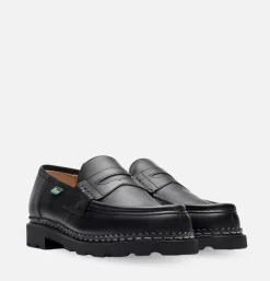 PARABOOT Chaussures Reims Noir<Homme Mocassins