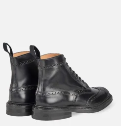 TRICKERS Chaussures Stow Black<Homme Bottes