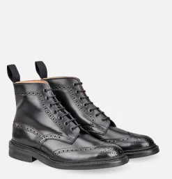 TRICKERS Chaussures Stow Black<Homme Bottes