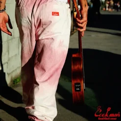 COOKMAN Chef Pant Cabernet Stain Lt Pink< Work Pants