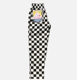 COOKMAN Chef Pant Checker Black< Work Pants