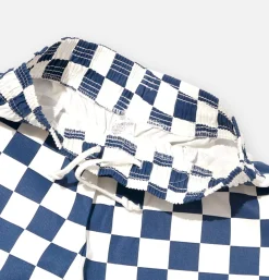 COOKMAN Chef Pant Checker Navy< Work Pants