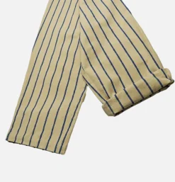 COOKMAN Chef Pant Stripe Beige Blue< Work Pants