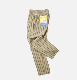 COOKMAN Chef Pant Stripe Beige Blue< Work Pants