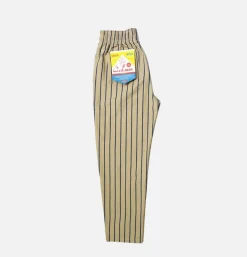 COOKMAN Chef Pant Stripe Beige Blue< Work Pants