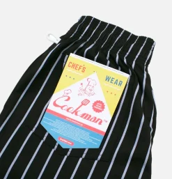 COOKMAN Chef Pant Stripe Black< Work Pants