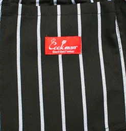 COOKMAN Chef Pant Stripe Black< Work Pants