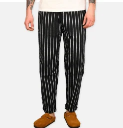 COOKMAN Chef Pant Stripe Black< Work Pants