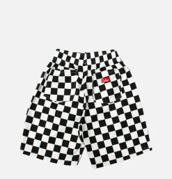 COOKMAN Chef Short Checker Black< Shorts
