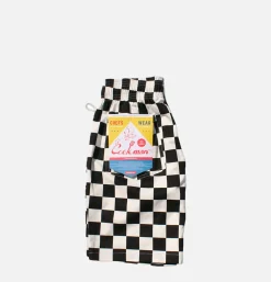 COOKMAN Chef Short Checker Black< Shorts
