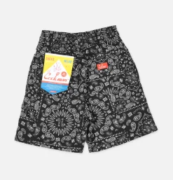 COOKMAN Chef Short Paisley Black< Shorts
