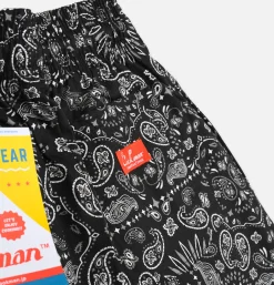 COOKMAN Chef Short Paisley Black< Shorts