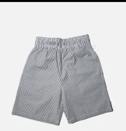 COOKMAN Chef Short Seersucker Navy< Shorts