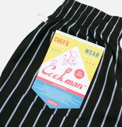 COOKMAN Chef Short Stripe Black< Shorts