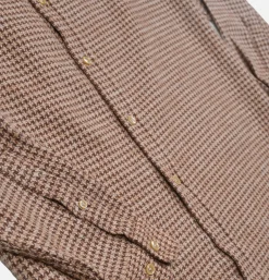 PORTUGUESE FLANNEL Chemise Abstract Brown< Chemises
