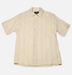 PORTUGUESE FLANNEL Chemise Almada Ecru< Chemises