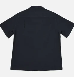 PORTUGUESE FLANNEL Chemise Atlantico Camp Navy< Chemises