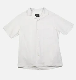 PORTUGUESE FLANNEL Chemise Atlantico Camp White< Chemises