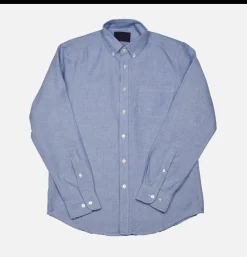 PORTUGUESE FLANNEL Chemise Belavista Blue< Chemises