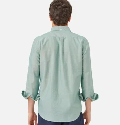 PORTUGUESE FLANNEL Chemise Belavista Green< Chemises