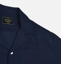 PORTUGUESE FLANNEL Chemise Classic Paisley Blue< Chemises