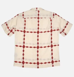 PORTUGUESE FLANNEL Chemise Diamonds Ecru< Chemises