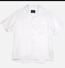 PORTUGUESE FLANNEL Chemise Dogtown Offwhite< Chemises