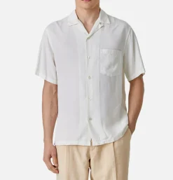 PORTUGUESE FLANNEL Chemise Dogtown Offwhite< Chemises