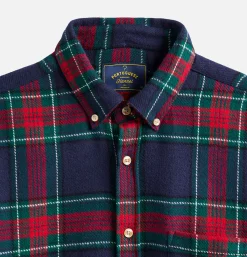 PORTUGUESE FLANNEL Chemise Faru Blue< Chemises