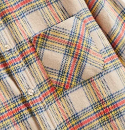 PORTUGUESE FLANNEL Chemise Lars Beige< Chemises