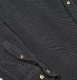 PORTUGUESE FLANNEL Chemise Lobo Anthracite< Chemises