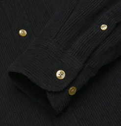 PORTUGUESE FLANNEL Chemise Lobo Black< Chemises